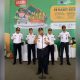 Sambutan: Kadishub Provinsi Jatim, Nyono saat menyampaikan sambutan pembukaan mudik bareng gratis 2025. (suaraglobal.co.id)