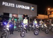Kapolres Lamongan Pimpin Patroli Sahur, Jamin Keamanan dan Kenyamanan Warga di Bulan Ramadhan