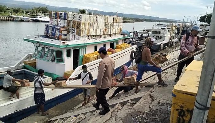 Aipda Haerul Umam, S.H Cegah Pelanggaran Hukum Seperti Barang Ilegal Di Wilayah Polresta Banyuwangi