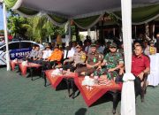 Apel Operasi Ketupat 2025 : Dandim 0818/Malang-Batu Bersama Forkopimda Siap Amankan Arus Mudik Lebaran