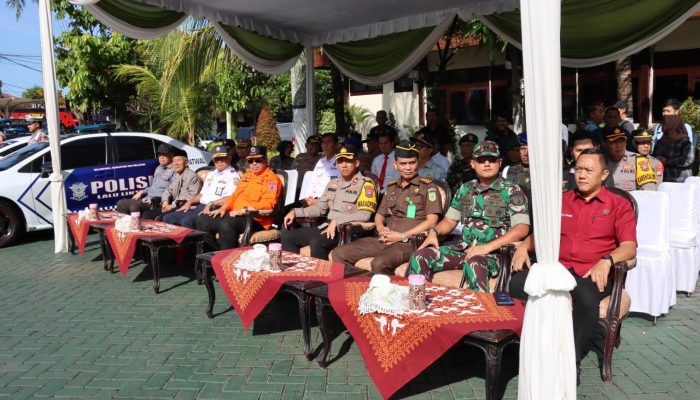 Apel Operasi Ketupat 2025 : Dandim 0818/Malang-Batu Bersama Forkopimda Siap Amankan Arus Mudik Lebaran