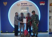 Satgas Pamtas Yonarmed 11 Kostrad Gagalkan Pemberangkatan Dua CPMI Ilegal ke Malaysia