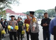Kapolresta Malang Kota Bersama Foropimda, GMNI Jatim Melaksanakan Kerja Bakti Pasca Aksi Demo dan Baksos 2000 Paket Sembako