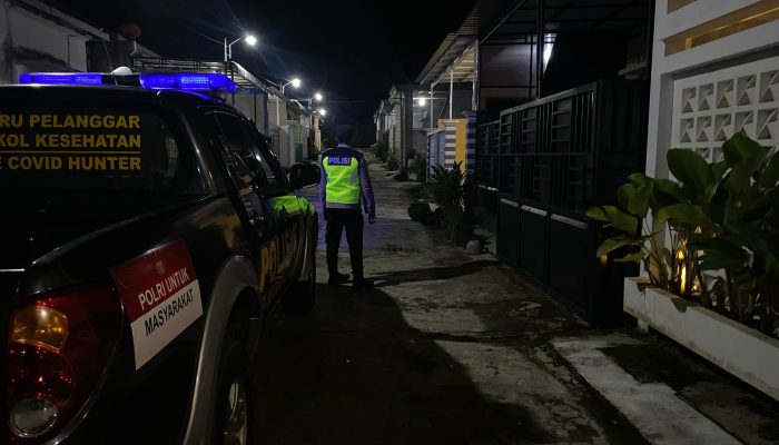Polsek Donomulyo Pastikan Pengamanan Warga Saat Sholat Tarawih