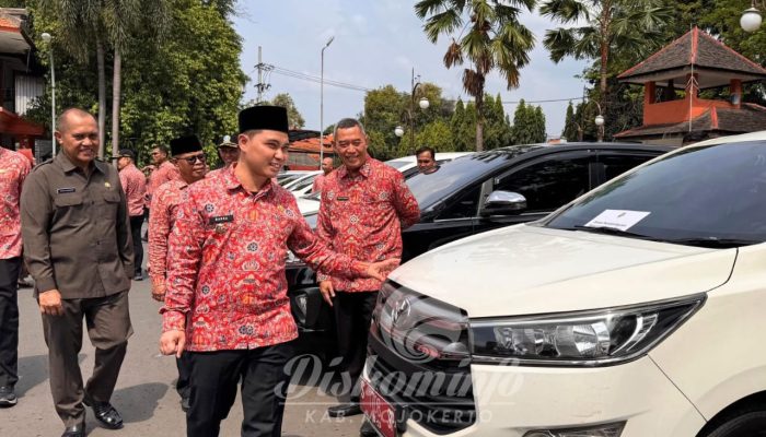 Jelang Musim Mudik Lebaran 2025, Pemkab Mojokerto Gelar Apel Inspeksi Kendaraan Dinas