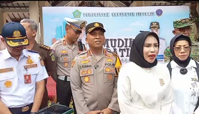 Wabup Sidoarjo Berangkatkan 28 Bus Gratis Untuk Pemudik