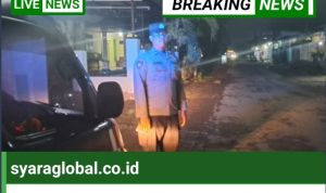 Berikan Rasa Aman di Bulan Ramadan Polsek Kepanjen Patroli Blue Light di Pemukiman