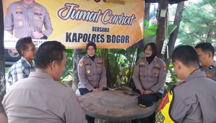 Polres Bogor Gelar Kegiatan “Jumat Curhat” untuk Serap Aspirasi Serta Cari Solusi Bagi Masyarakat