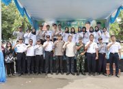 Kapolres Lamongan Hadiri Kegiatan Balik Bareng Gratis 2025 oleh UPT P3 LLAJ Lamongan