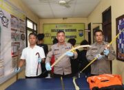 Empat Remaja Diamankan Polres Pelabuhan Tanjung Perak Temukan Sajam Hingga Busur Panah.