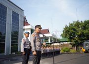 Kapolres Bogor Pimpin Apel Pagi Pengecekan Serta Kesiapan Personel Polres Bogor