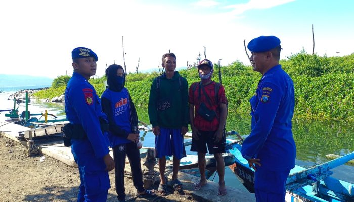 Bripka | Nyoman Suma Giat Patroli Binluh Serta Mencegah Terjadinya Tindak Kejahatan Di Area Polresta Banyuwangi