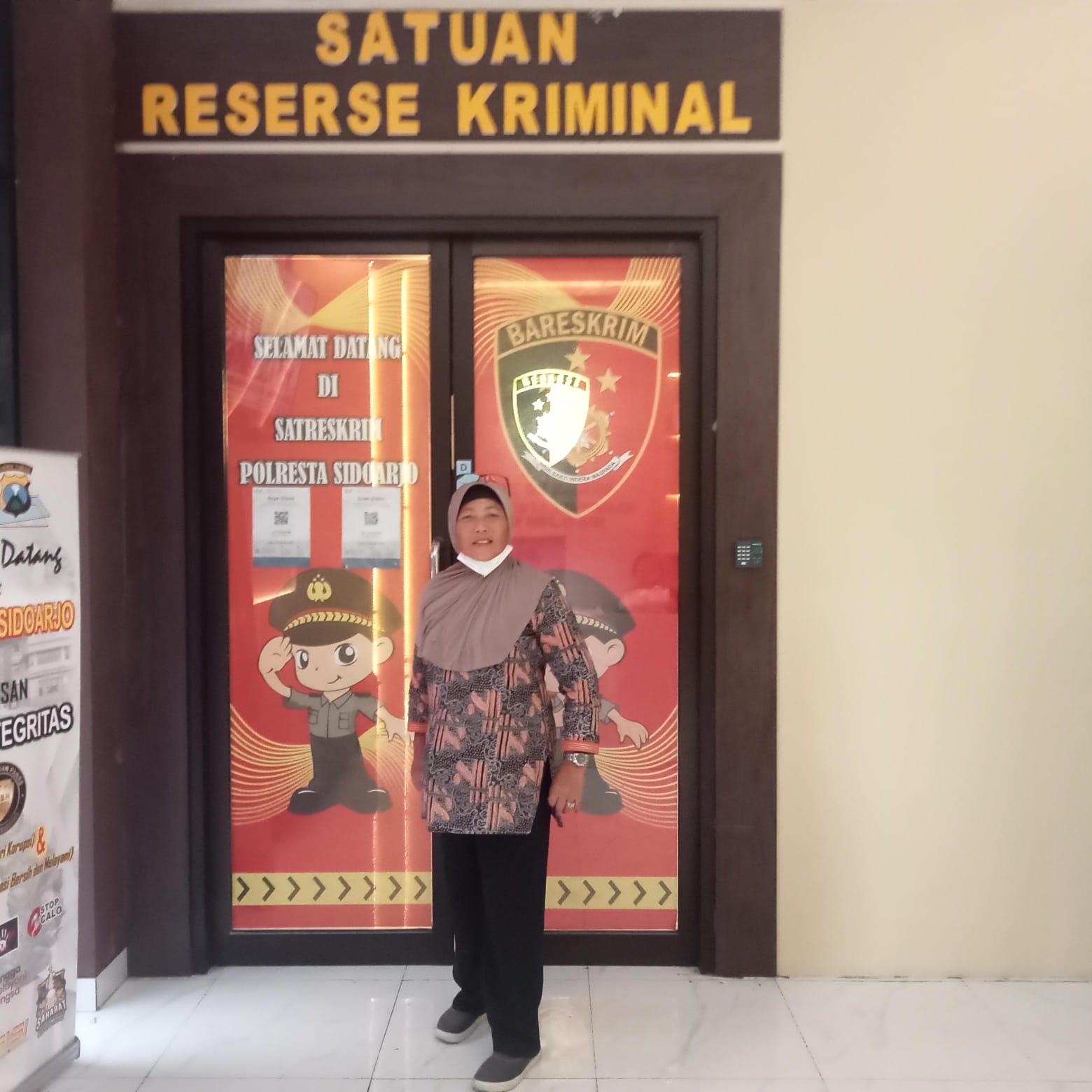 Hj Elly Wahyuningtiyas SH MPsi, korban sekaligus pelapor dugaan korupsi program PTSL Desa Sidokepung tahun 2023