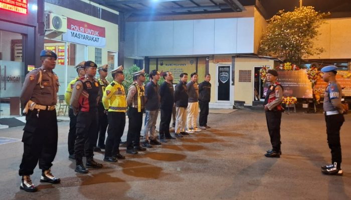 Anggota Polres Lamongan Gelar Patroli Harkamtibmas Guna Cegah Kriminalitas