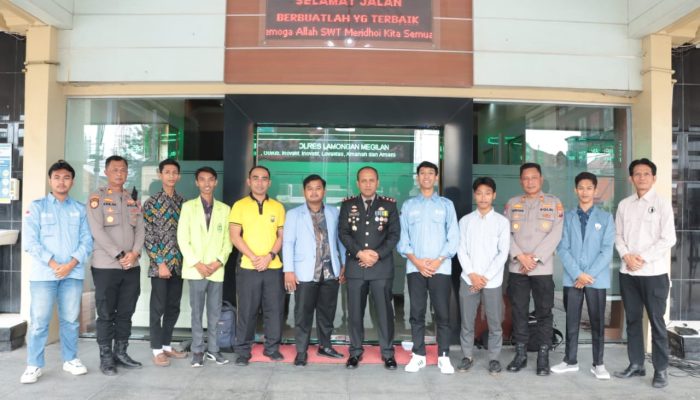 Kapolres Lamongan Terima Audiensi BEM Joko Tingkir, Siap Bersinergi Jaga Kamtibmas dan Perangi Narkoba