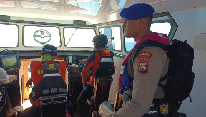 Tim SAR Gabungan Lakukan Pencarian Di Hari Ketujuh Korban Laka Laut Diperairan Selat Bali