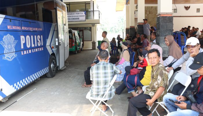 Layanan SIM Pajak Kendaraan Serta SKCK Kembali Buka di Wilayah Sumberpucung Malang