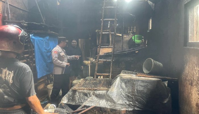 Kebakaran Pembuat Tahu di Gedog Wetan Kecamatan Turen Malang