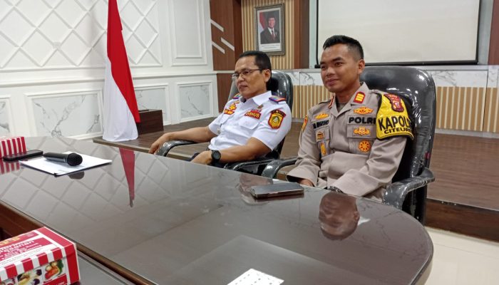 Kapolsek mengikuti kegiatan Rakor Optimalisasi fungsi Lalu Lintas