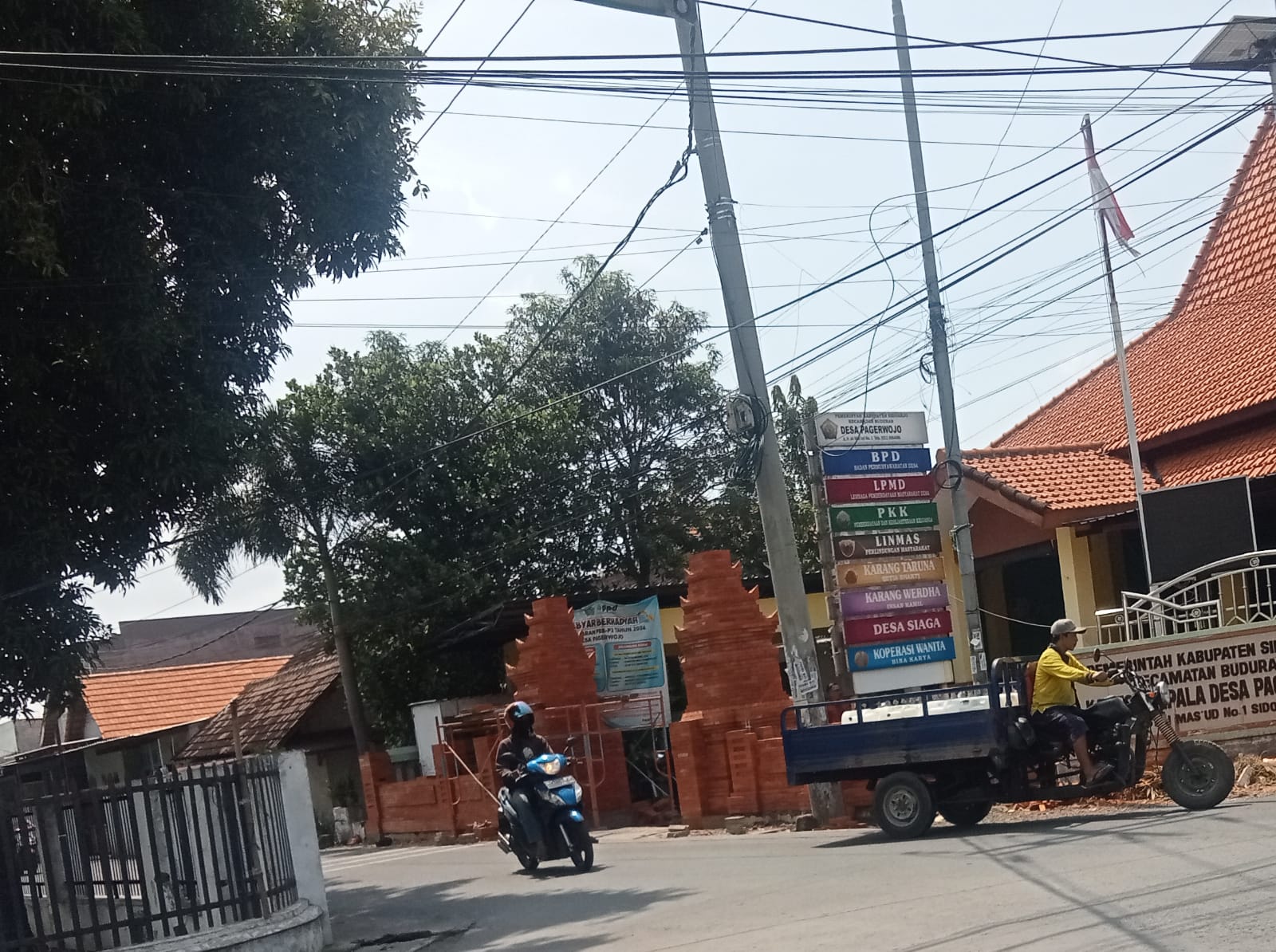 Kantor Desa Pagerwojo kecamatan Buduran
