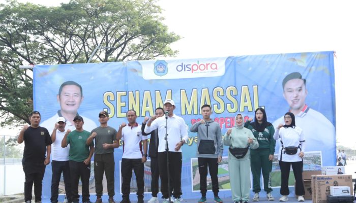 Soft Opening Stadion Surajaya Lamongan yang Kini Berstandar FIFA Dihadiri Kapolres Lamongan