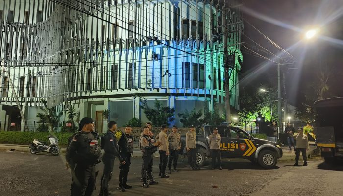 Ciptakan Situasi Kondusif Polresta Banyuwangi Gelar Patroli Skala Besar Di Titik Titik Rawan