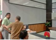Ketua umum LSM GERAH bersama Ketua Harian saat di kantor Kejaksaan Negeri Sidoarjo