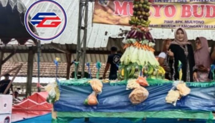 Desa Slaharwotan Gelar Sedekah Bumi Bersih Desa Lestarikan Budaya Jawa