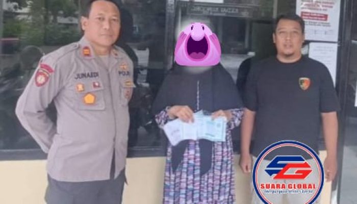 Diduga Mencuri Emas Wanita Asal Babat Dibekuk Polsek Sekaran