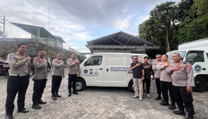 Kapolresta Banyuwangi Tinjau Pembangunan Gudang Satuan Pelayanan Pemenuhan Gizi