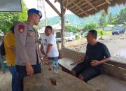 Bripka I Nyoman Suma Giat Patroli Serta Menghimbau Kepada Nelayan Untuk Selalu Menggunakan Tangkap Ikan Yang Ramah Lingkungan