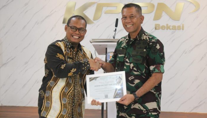 Korem 051/Wijayakarta Terima Penghargaan Terbaik dari KPPN Bekasi di Stakeholder Day 2025