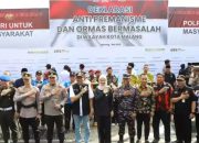 Gelar Deklarasi Anti-Premanisme dan Ormas Bermasalah Forkopimda Plus Kota Malang Sepakat Jaga Kondusifitas