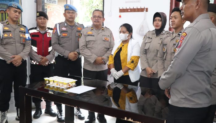 Dalam Gaktibplin, Subbid Provos Polda Sumut serta Sipropam Polres Sergai Menemukan 8 Lakukan Pelanggaran