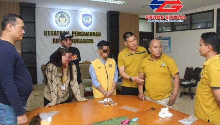 Penyelundupan Narkoba ke Rutan Medaeng Berhasil Digagalkan  Seorang Kurir Ditangkap