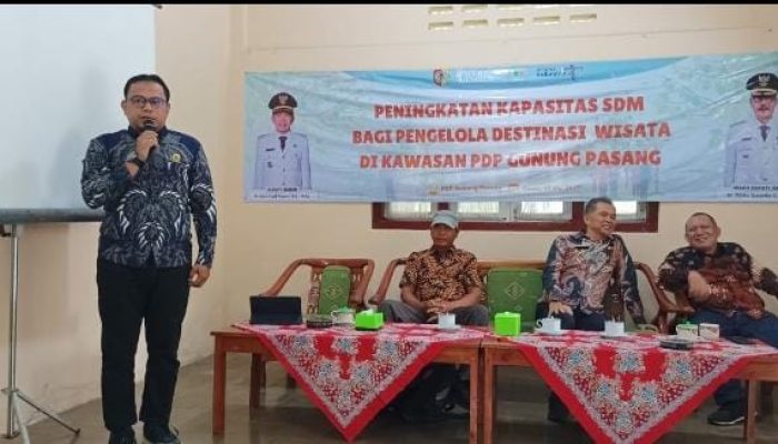 Peningkatan Kapasitas SDM Pengelola Destinasi Wisata di Kawasan PDP Gunung Pasang