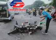 Jalan Lamongan Babat Membawa Korban Lagi Pengendara Motor Di Libas Bis Pariwisata