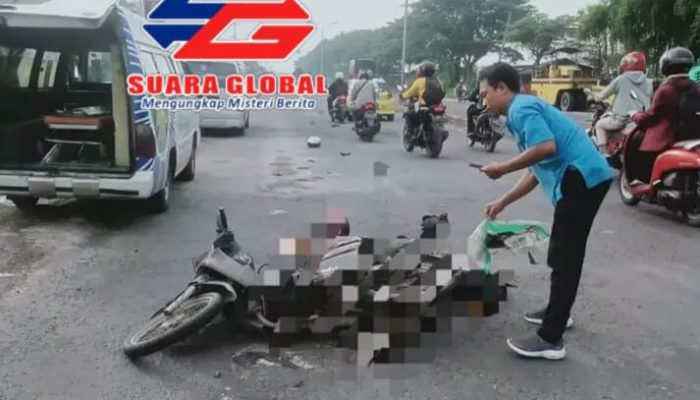 Jalan Lamongan Babat Membawa Korban Lagi Pengendara Motor Di Libas Bis Pariwisata