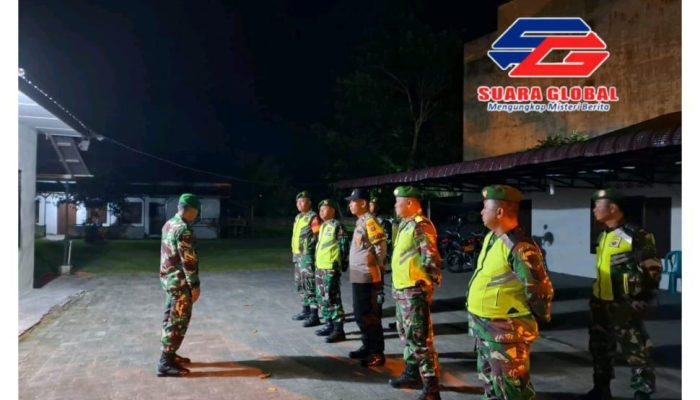 Polres Sergai Tingkatkan Sinergitas TNI-Polri Melaksanakan Patroli Gabungan Dalam Memelihara Sit Kamtibmas