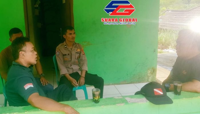 Bhabinkamtibmas Wilayah Hukum Polsek Dramaga Giat Cooling Sistem Sambang Warga
