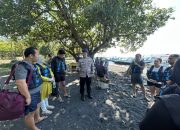 Aiptu I Gede Eka D Giat Patroli Serta Mengantisipasi Terjadinya Gangguan Kamtibmas Di Wilayah Wisata Green Watu Dodol