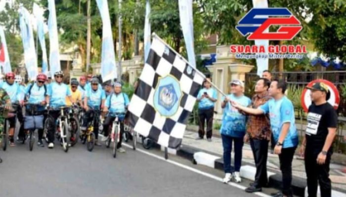 Untuk Memperingati Hari Jadi Kota Lamongan Yang Ke 456 Mengelar Goess.456 Kilometer