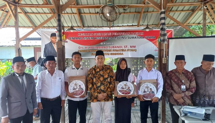 Sosialisasi Peraturan Daerah (SOSPER) Drs H M Subandi ST MM
