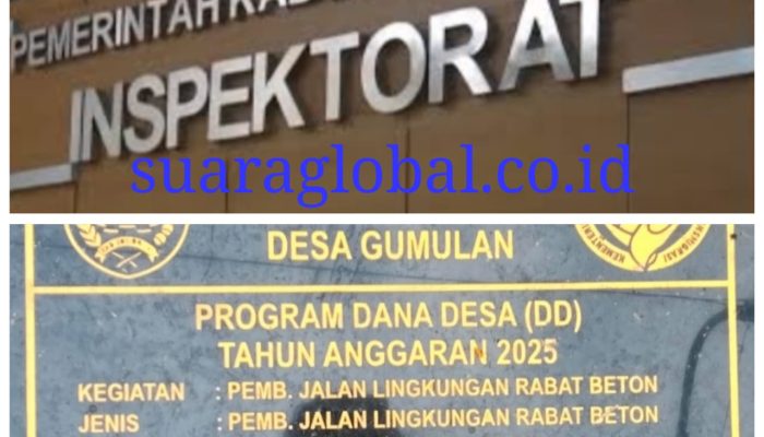Polemik Respons Inspektorat Terkait Kerusakan Jalan Rabat Beton di Gumulan I Kesamben Jombang