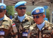 Garuda Membawa Misi Perdamaian Memimpin Upacara Peringatan UN DAY di Cenotaph
