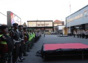 Polres Lamongan Gelar Apel Siaga Pengamanan malam Takbir Idul Adha 1446 H