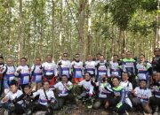 Sambut Hari Jadi Lamongan ke-456 Kapolres Lamongan Ikuti Trail Off Road Jelajah Alas Lamongan Selatan