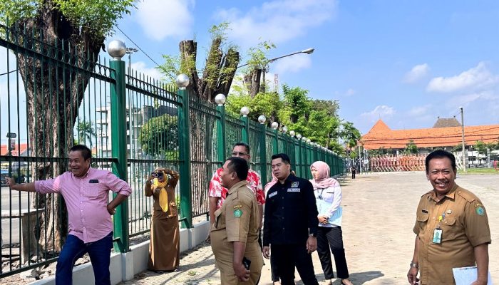 Ketua Komisi C DPRD Sidoarjo Minta Penambahan Pagar Kantor Sekretariat Cabang Olah Raga