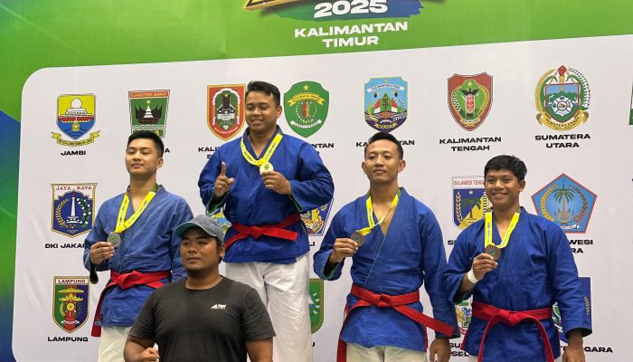 Personil Polres Lamongan Raih Juara 3 Nasional di Kejuaraan Kurash 2025 Kelas 81 Kg