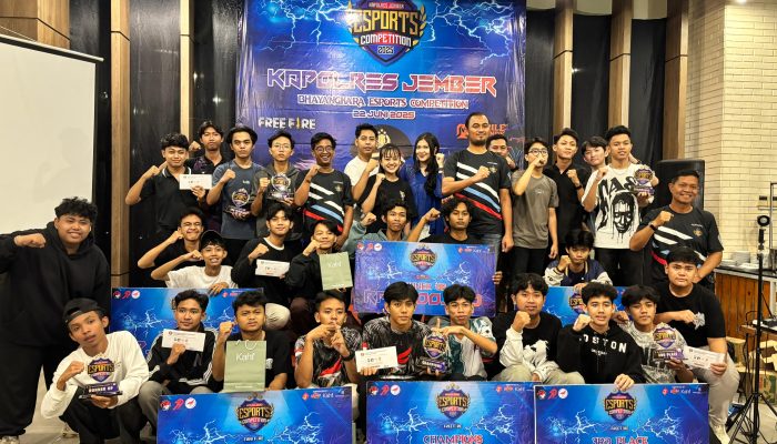 Peringati Hari Jadi Bhayangkara Kapolres Jember Menyelenggarakan Lomba Bhayangkara Esports Competition